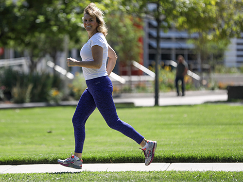 New MSU Denver new faculty member Cynthia Krentz has run 19 marathons and doesn’t plan on stopping anytime soon. Photo  by Alyson McClaran