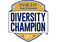 Insight into Education Diversity Champion badge.