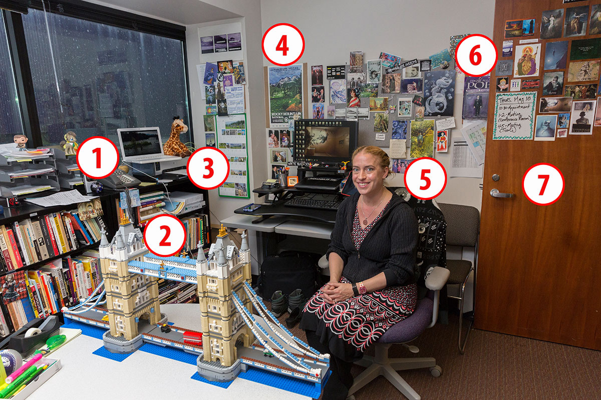 Rebecca Gorman O'Neill in her office.