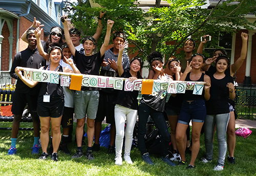 TRIO High School Upward Bound students