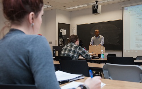 Students in classroom