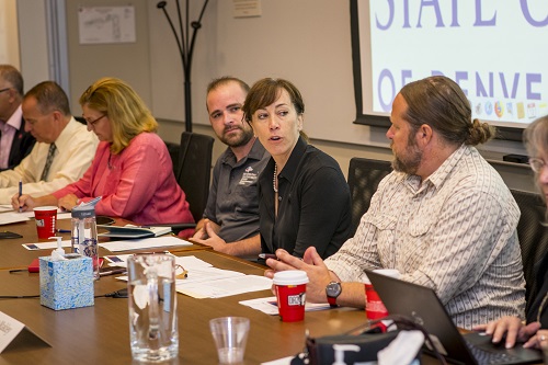 President Janine Davidson and cabinet members