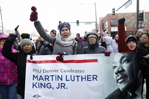 MLK marade marchers