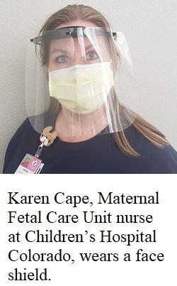 Karen Cape, Maternal Fetal Care Unit nurse at Children’s Hospital Colorado