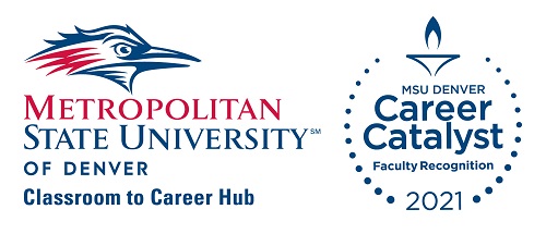 Classroom to Career Hub logo with Career Catalyst event logo
